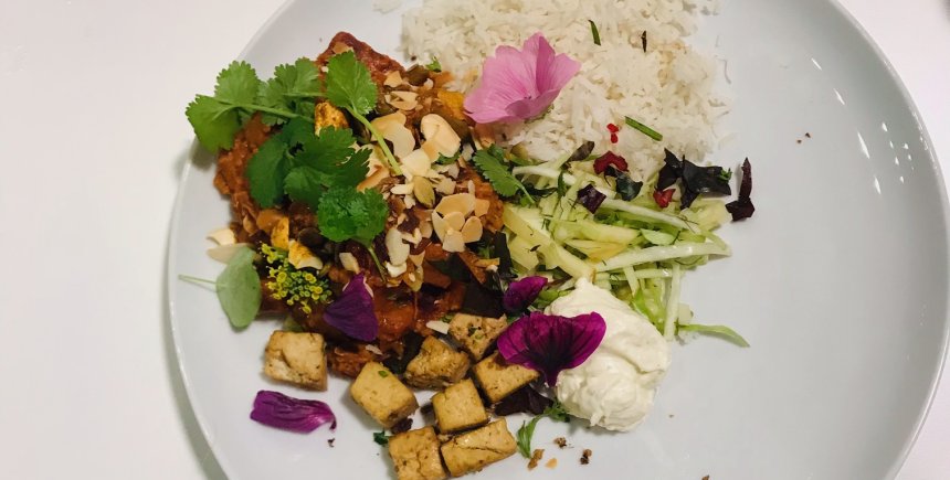 Seizoensgroentecurry 