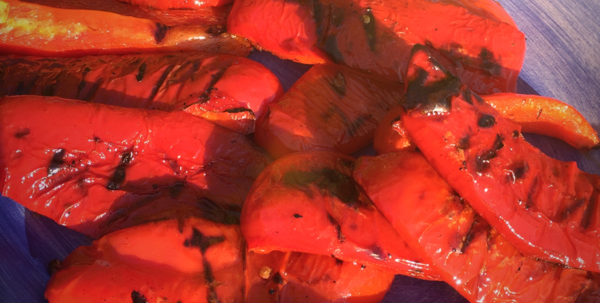 geroosterde paprika