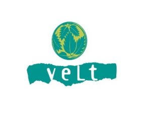 Oud logo van Velt