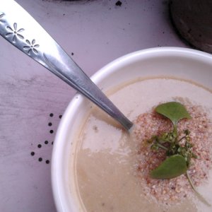 Spruitjesamandelsoep