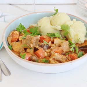 Seitan Stroganoff