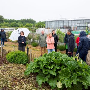 Minister Crevits op bezoek in Zedelgem